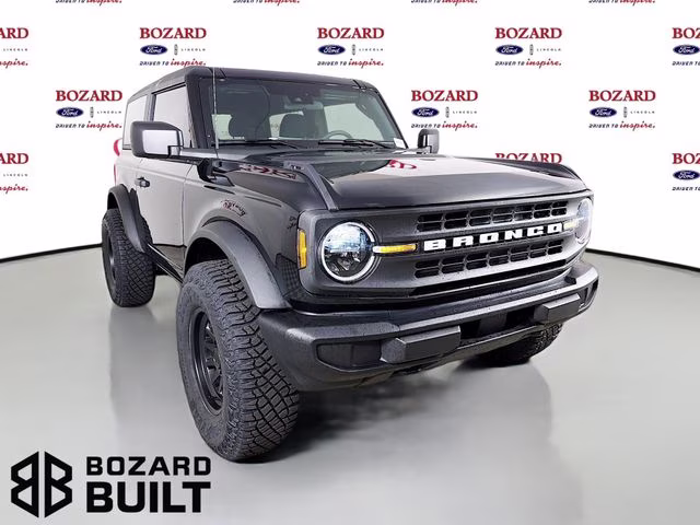 2026 Shadow Black Ford Bronco Base Bozard Built 4X4 SUV
