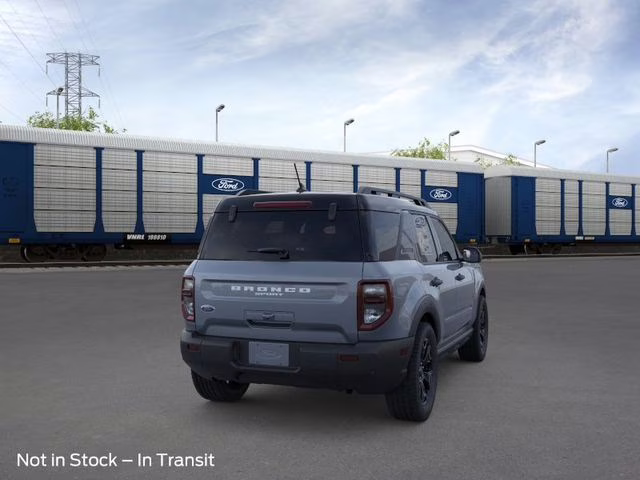 2026 Azure Gray Metallic Tri-Coat Ford Bronco Sport Outer Banks 4X4 SUV