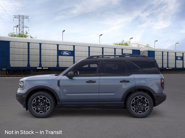2026 Azure Gray Metallic Tri-Coat Ford Bronco Sport Outer Banks 4X4 SUV