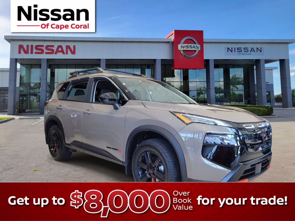 2026 Baja Storm Metallic Nissan Rogue Rock Creek AWD SUV