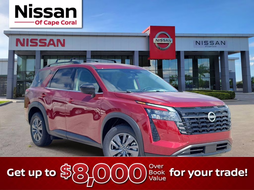 2026 Scarlet Nissan Pathfinder SV 4X4 SUV