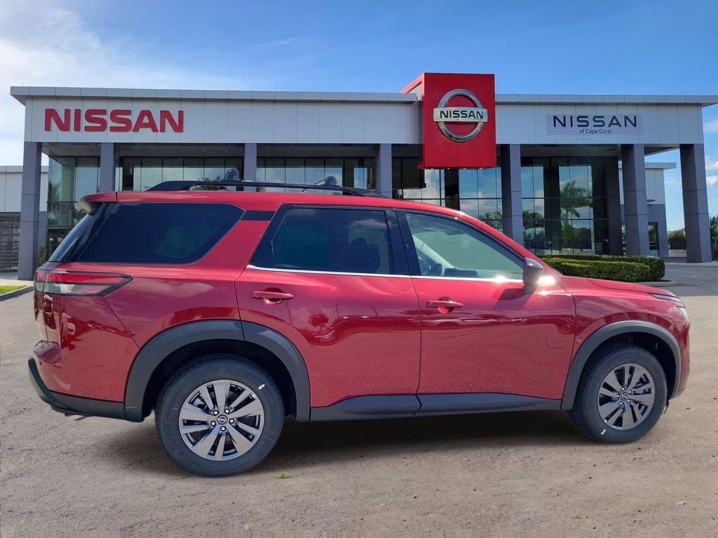 2026 Scarlet Nissan Pathfinder SV 4X4 SUV