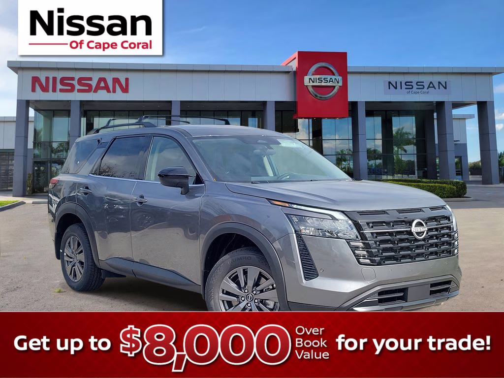 2026 Gun Metallic Nissan Pathfinder SV FWD SUV