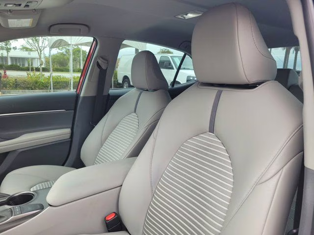 2024 Red Toyota Camry SE FWD Sedan