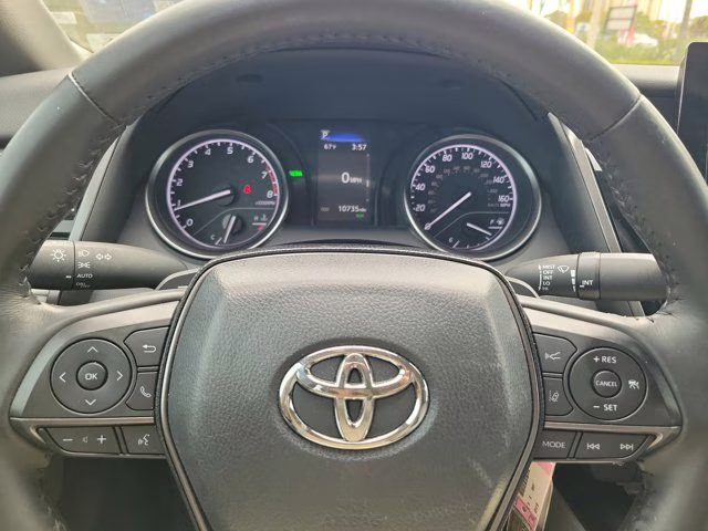 2024 Red Toyota Camry SE FWD Sedan