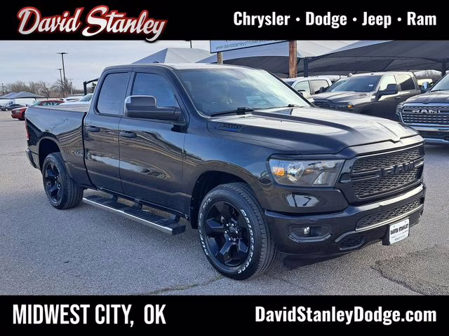 2024 Diamond Black Crystal Pearlcoat Ram 1500 Tradesman RWD Truck