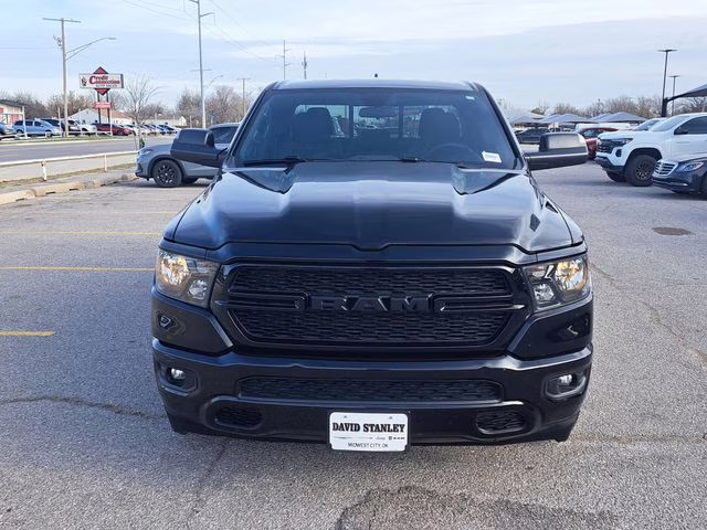 2024 Diamond Black Crystal Pearlcoat Ram 1500 Tradesman RWD Truck