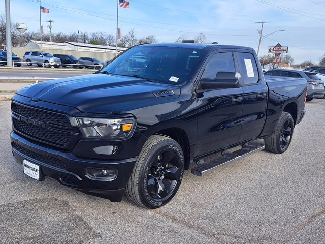 2024 Diamond Black Crystal Pearlcoat Ram 1500 Tradesman RWD Truck
