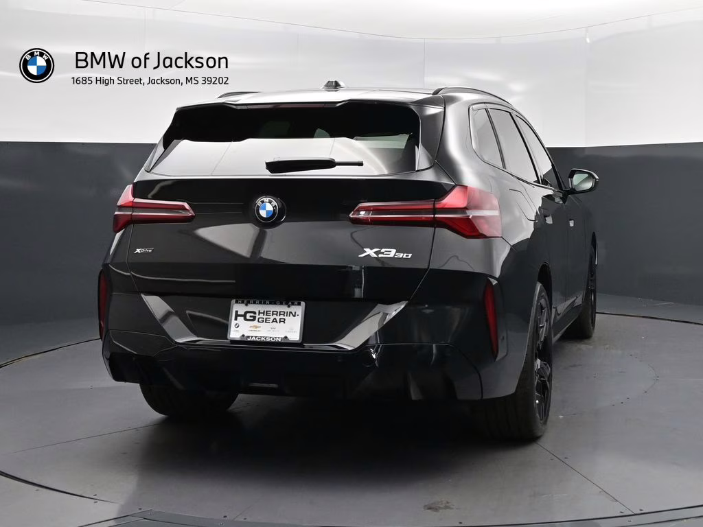 2026 Black Sapphire Metallic BMW X3 30 xDrive AWD SUV