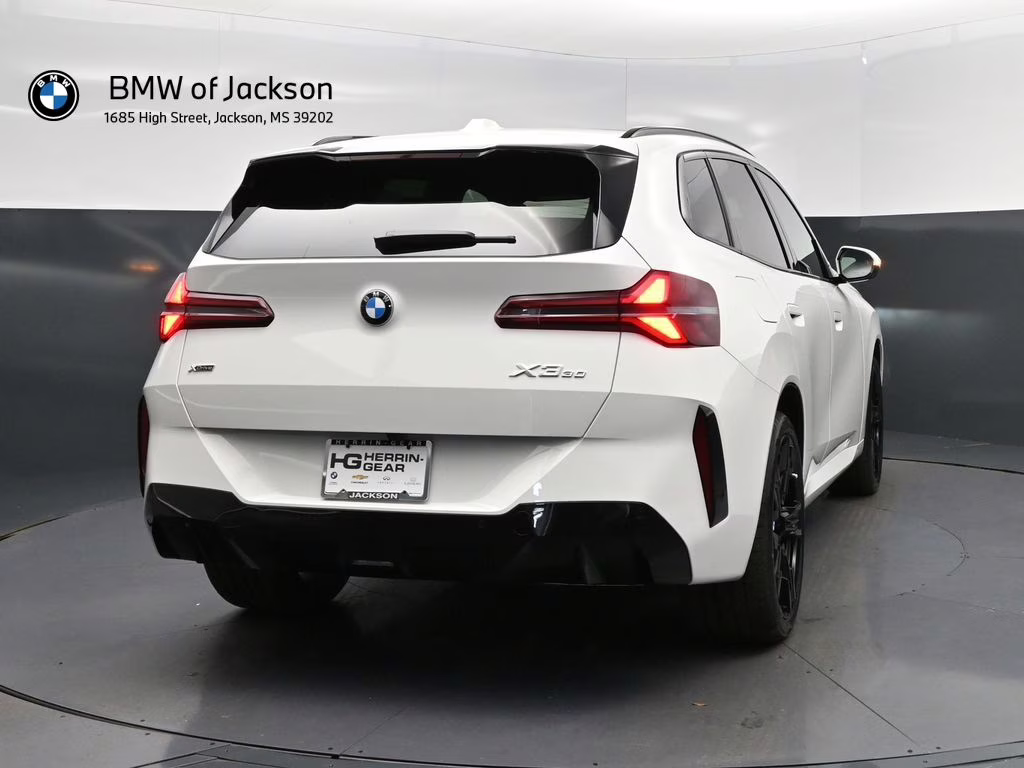 2026 Alpine White BMW X3 30 xDrive AWD SUV