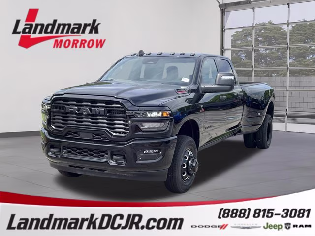 2026 Diamond Black Crystal Pearlcoat Ram 3500 Big Horn 4X4 Truck
