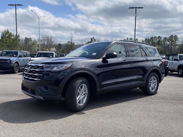 2026 Agate Black Metallic Ford Explorer Active RWD SUV