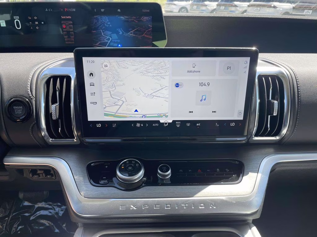 2026 Star White Metallic Tri-Coat Ford Expedition Max Platinum 4X4 SUV