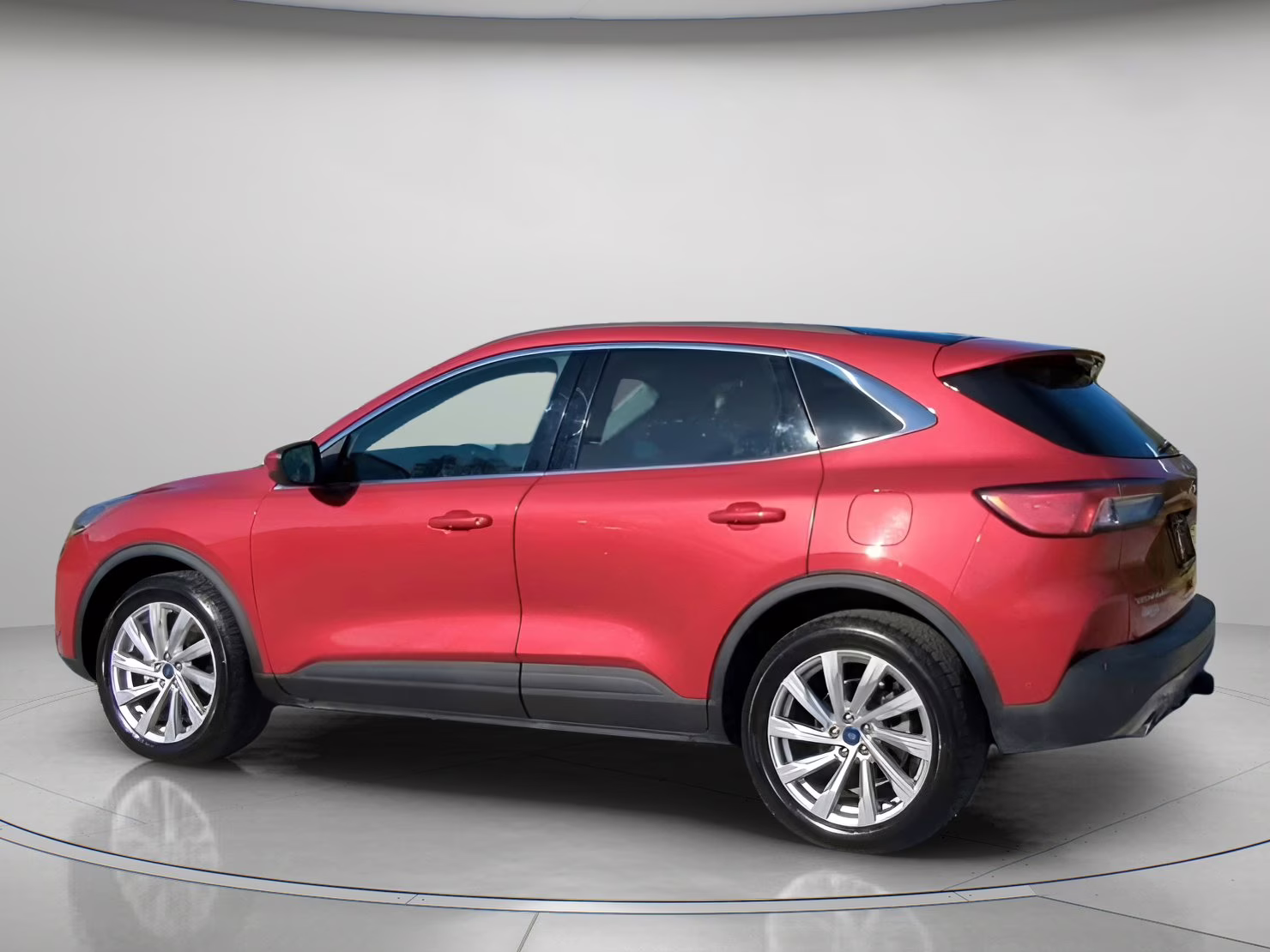 2022 Rapid Red Metallic Tinted Clearcoat Ford Escape Titanium AWD SUV