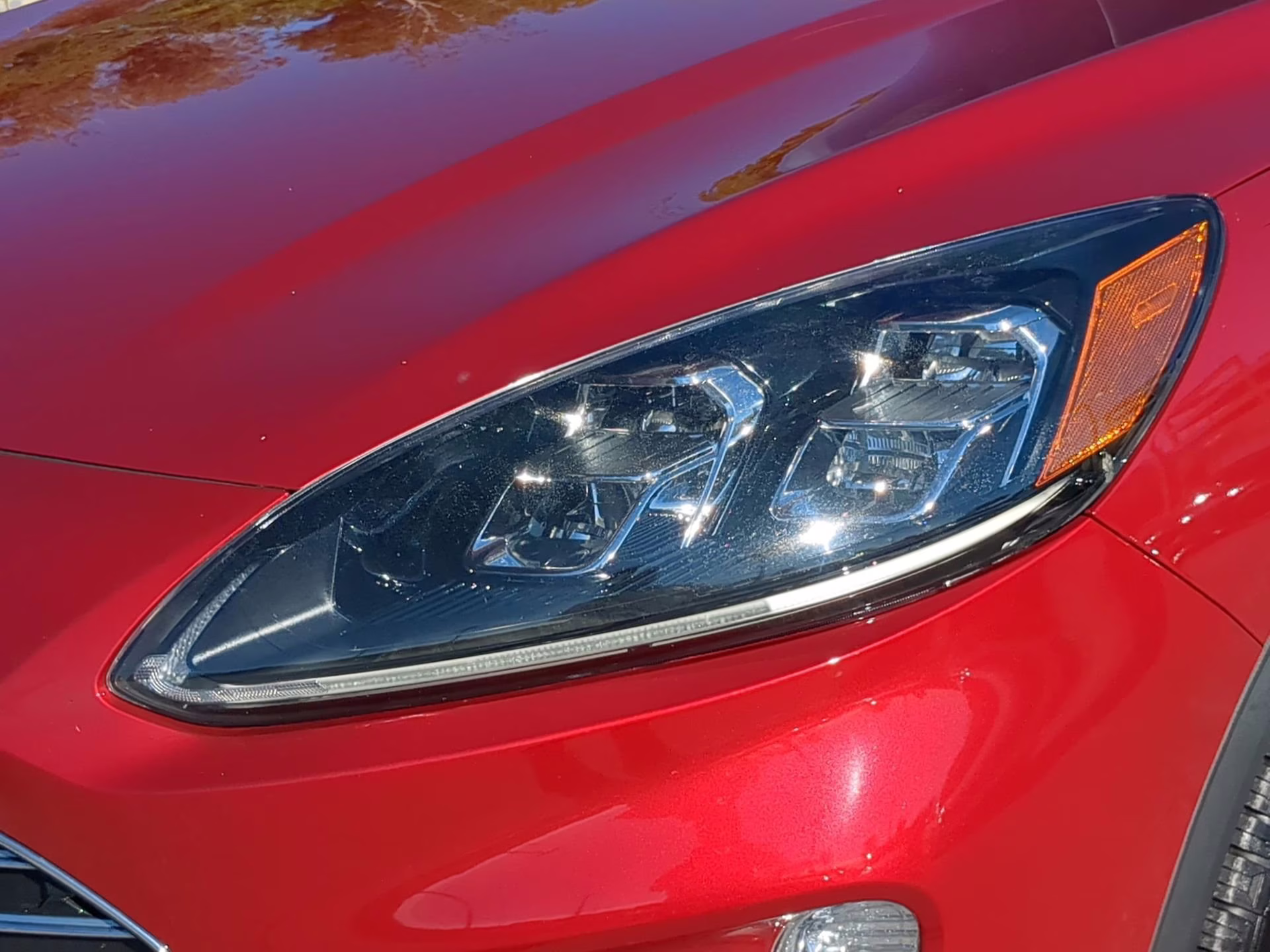 2022 Rapid Red Metallic Tinted Clearcoat Ford Escape Titanium AWD SUV