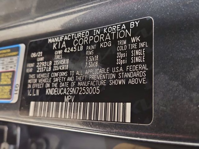 2022 Gravity Gray Kia Seltos Nightfall AWD SUV