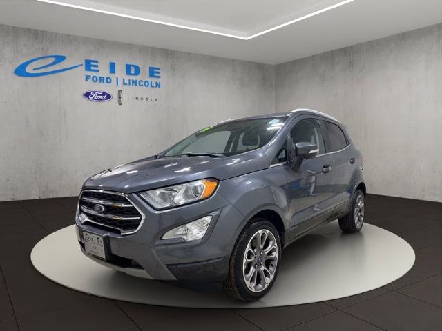 2020 Smoke Metallic Ford EcoSport Titanium FWD SUV