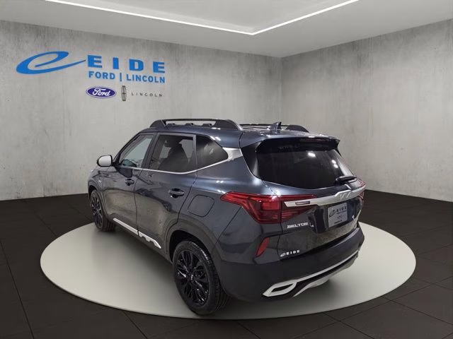 2022 Gravity Gray Kia Seltos Nightfall AWD SUV
