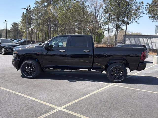 2026 Diamond Black Crystal Pearlcoat Ram 2500 Big Horn 4X4 Truck