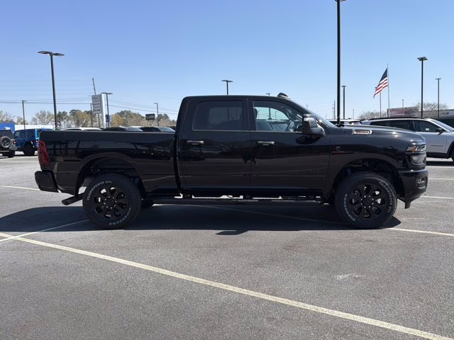 2026 Diamond Black Crystal Pearlcoat Ram 2500 Big Horn 4X4 Truck