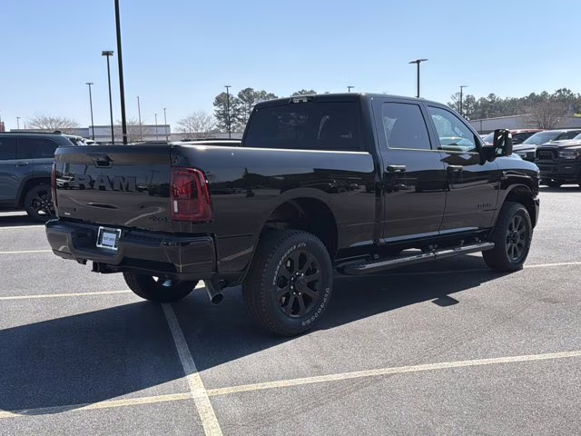 2026 Diamond Black Crystal Pearlcoat Ram 2500 Big Horn 4X4 Truck