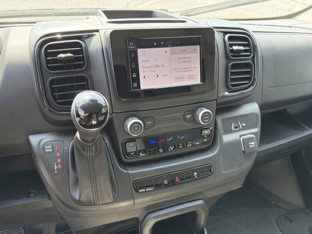 2024 Bright White Clearcoat Ram ProMaster Cargo Van Tradesman FWD Van