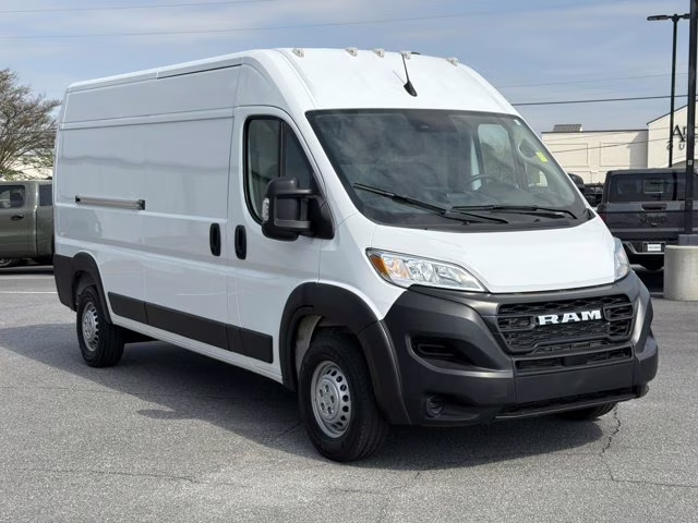 2024 Bright White Clearcoat Ram ProMaster Cargo Van Tradesman FWD Van