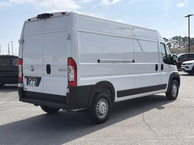 2024 Bright White Clearcoat Ram ProMaster Cargo Van Tradesman FWD Van