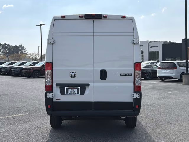 2024 Bright White Clearcoat Ram ProMaster Cargo Van Tradesman FWD Van