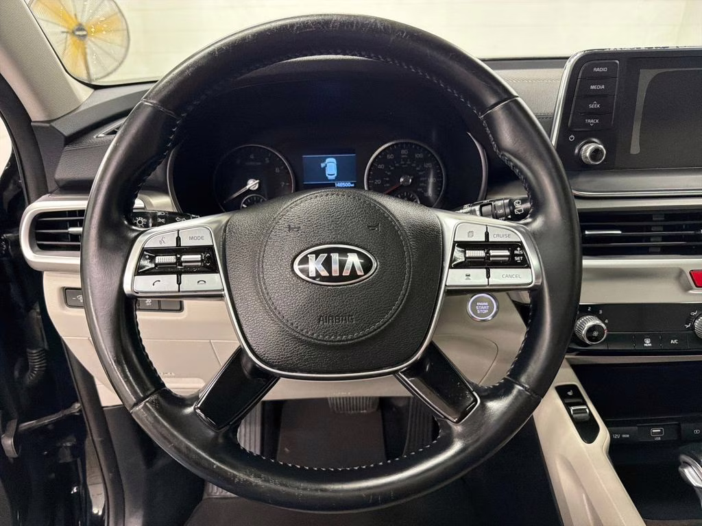 2021 Ebony Black Kia Telluride S FWD SUV