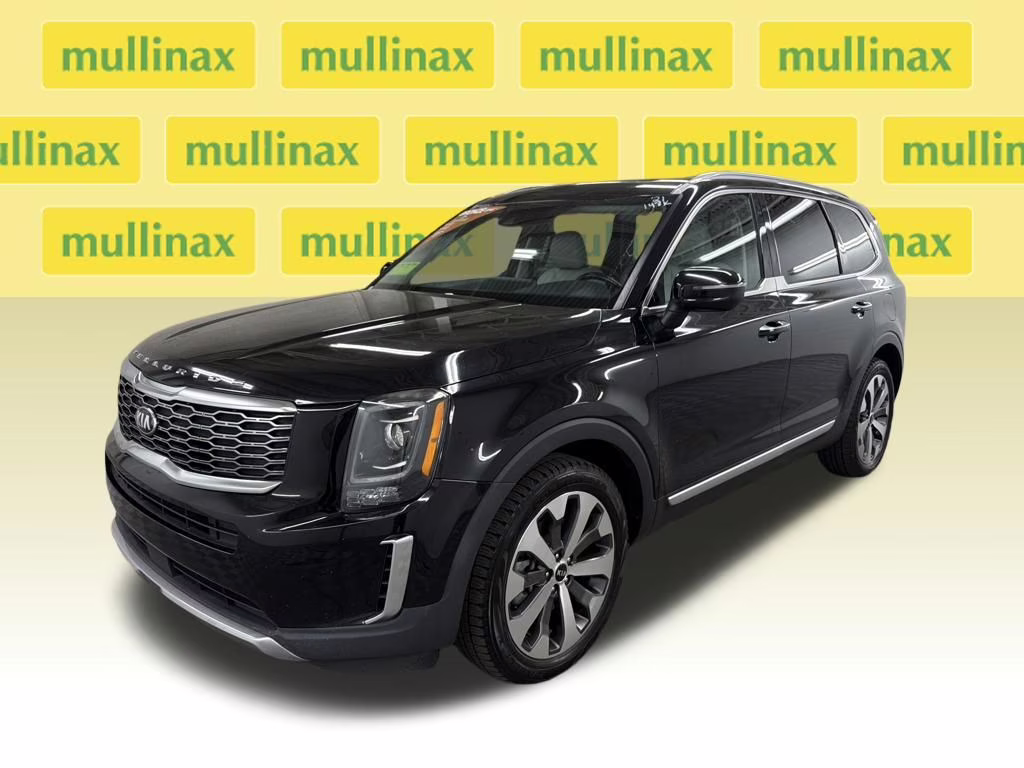 2021 Ebony Black Kia Telluride S FWD SUV