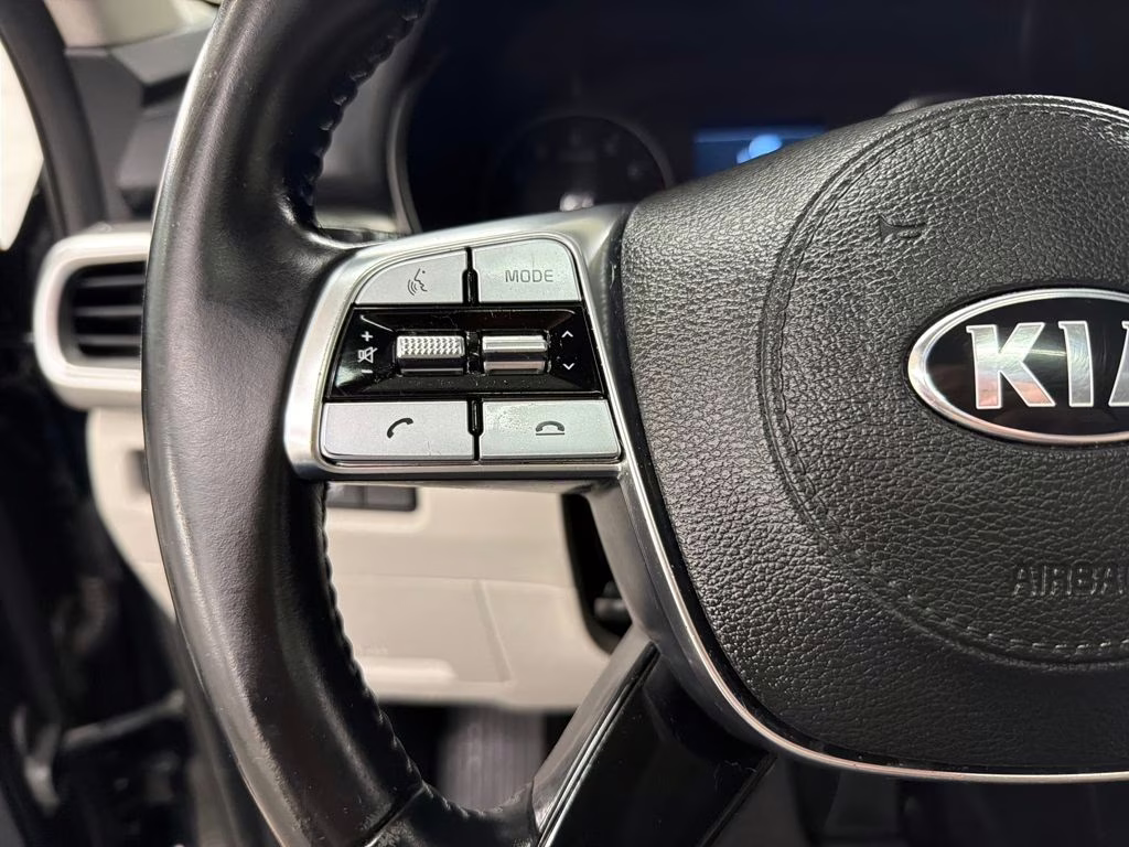 2021 Ebony Black Kia Telluride S FWD SUV