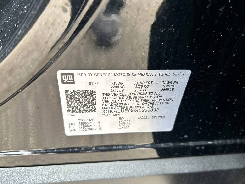 2025 Ebony Twilight Metallic GMC Terrain Elevation AWD SUV