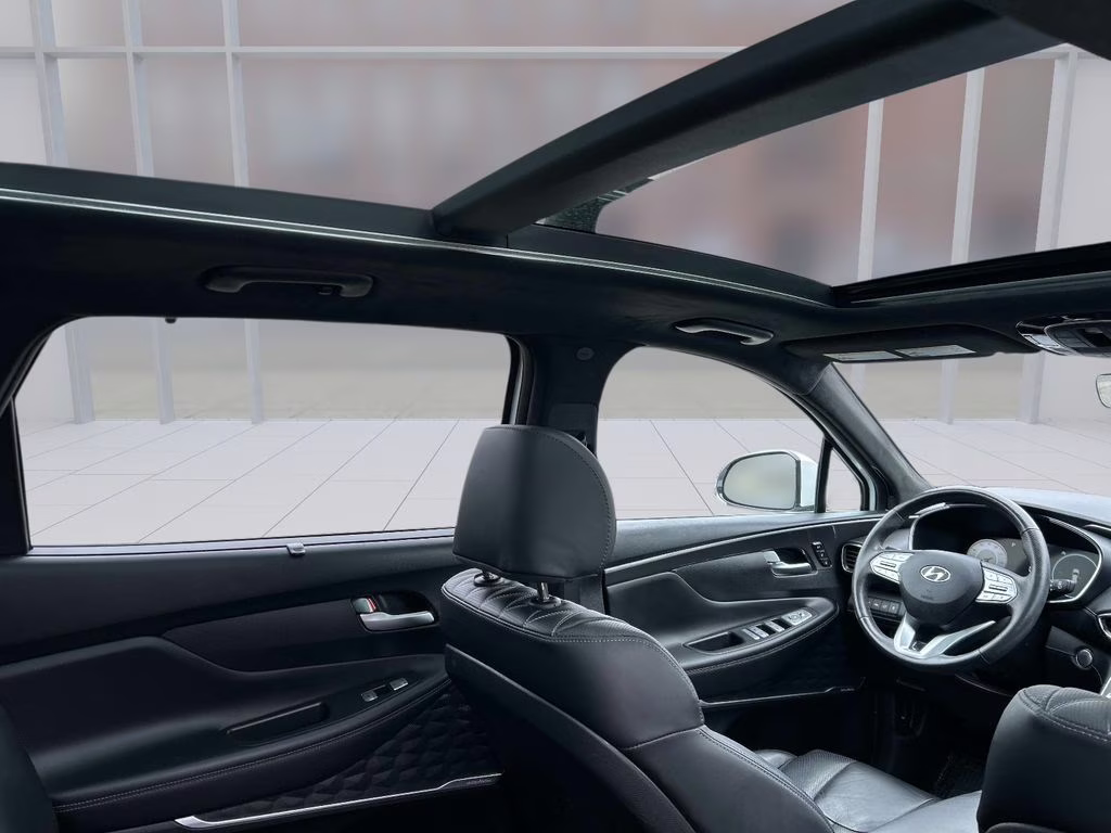 2022 Quartz White Hyundai Santa Fe Calligraphy AWD SUV