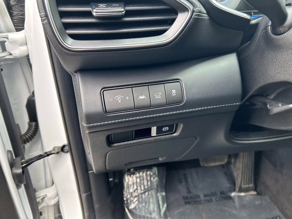 2022 Quartz White Hyundai Santa Fe Calligraphy AWD SUV
