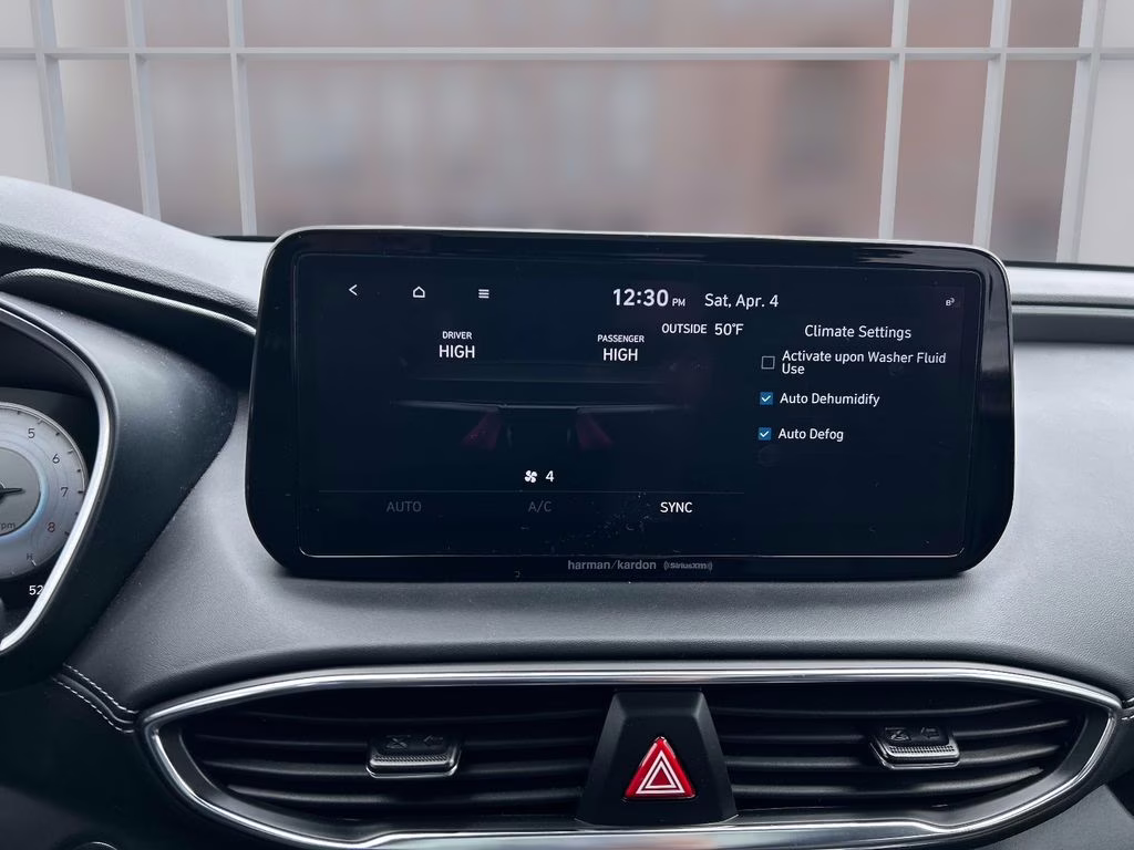 2022 Quartz White Hyundai Santa Fe Calligraphy AWD SUV