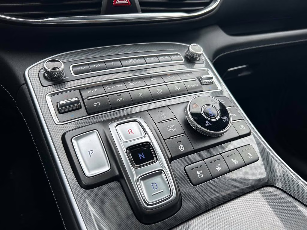 2022 Quartz White Hyundai Santa Fe Calligraphy AWD SUV