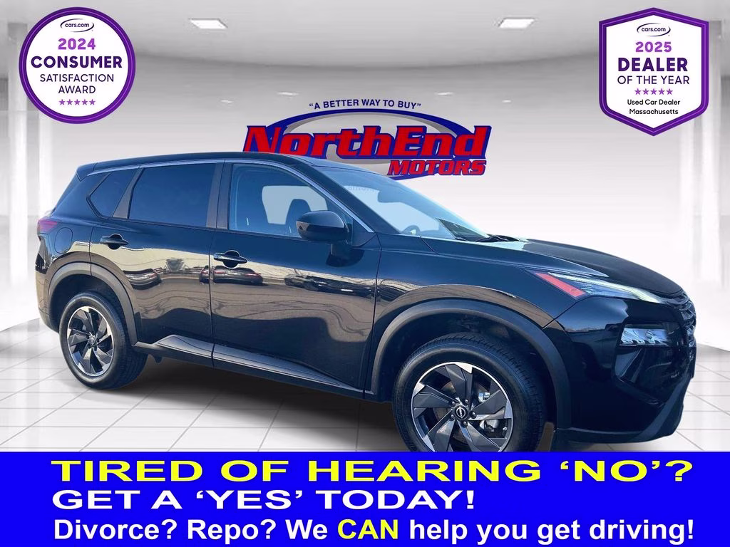 2024 Super Black Nissan Rogue SV AWD SUV