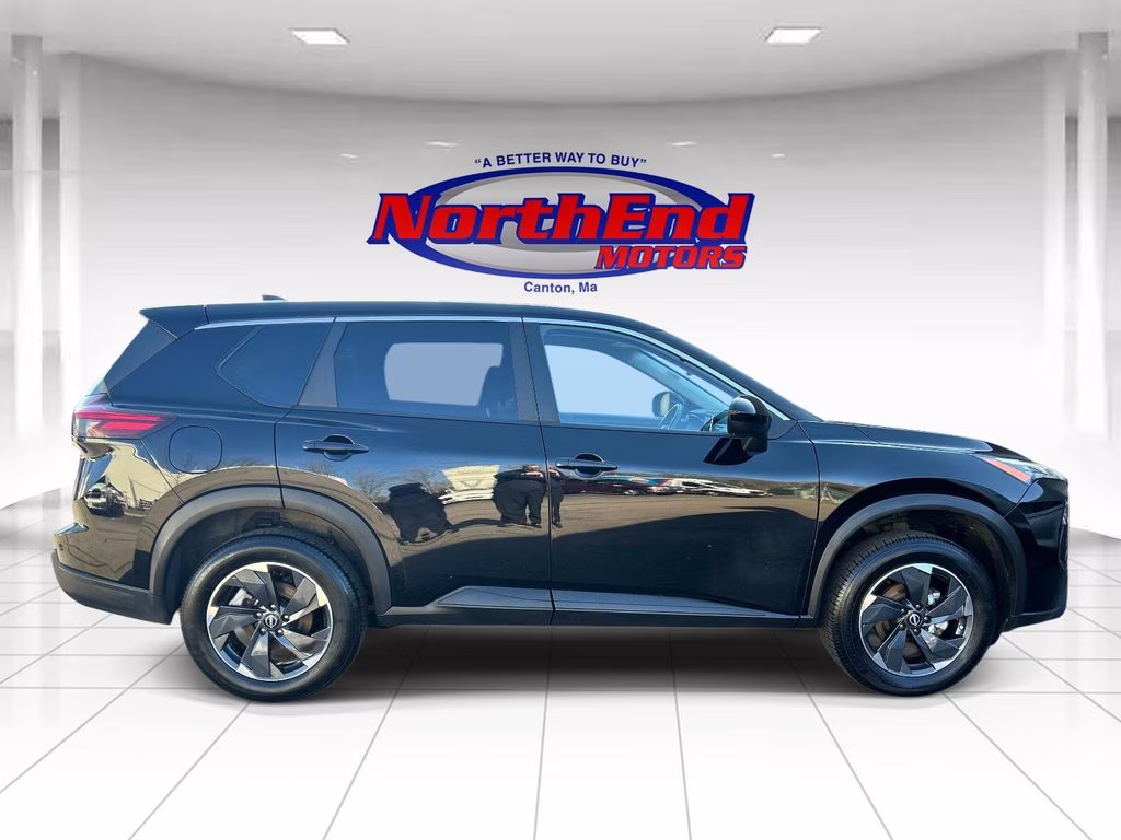 2024 Super Black Nissan Rogue SV AWD SUV