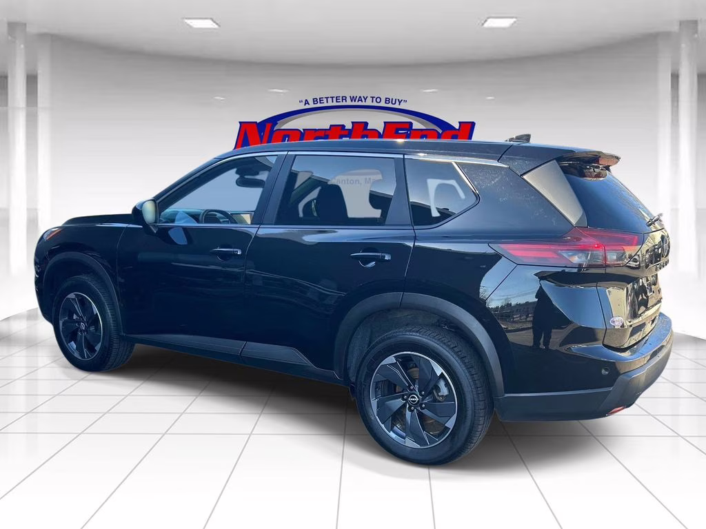 2024 Super Black Nissan Rogue SV AWD SUV