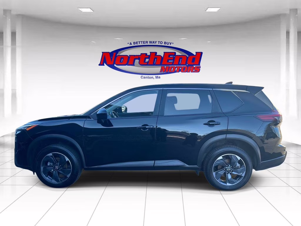 2024 Super Black Nissan Rogue SV AWD SUV