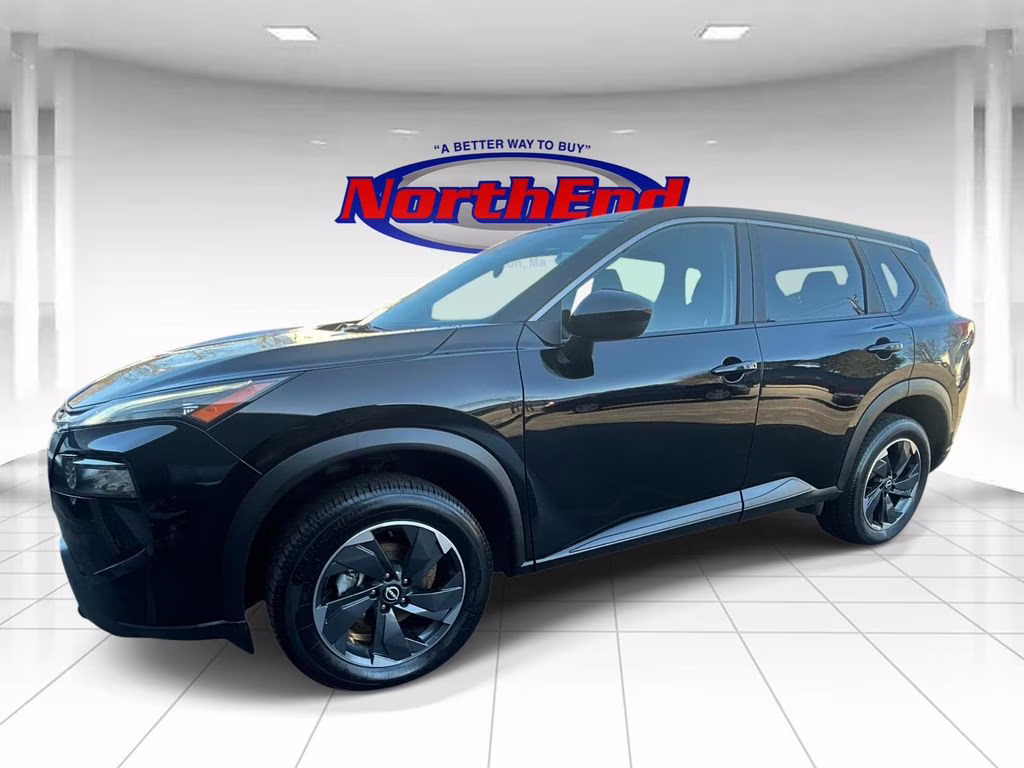 2024 Super Black Nissan Rogue SV AWD SUV