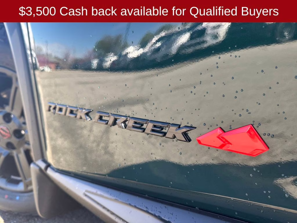 2026 Obsidian Green Nissan Rogue Rock Creek AWD SUV