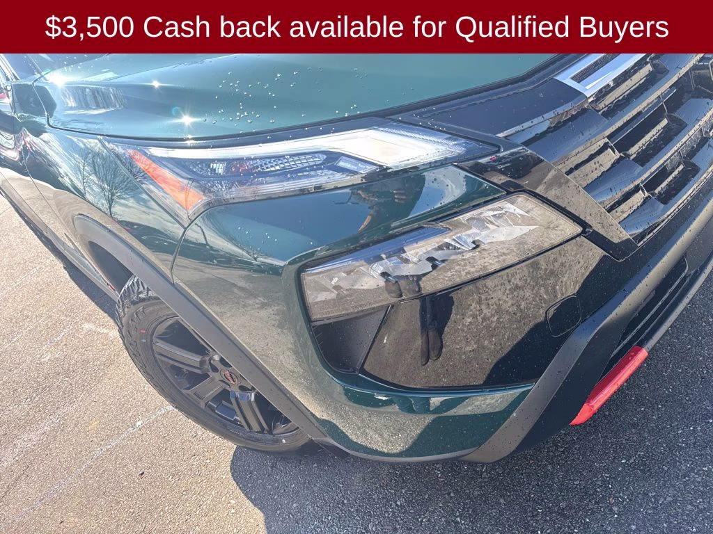 2026 Obsidian Green Nissan Rogue Rock Creek AWD SUV
