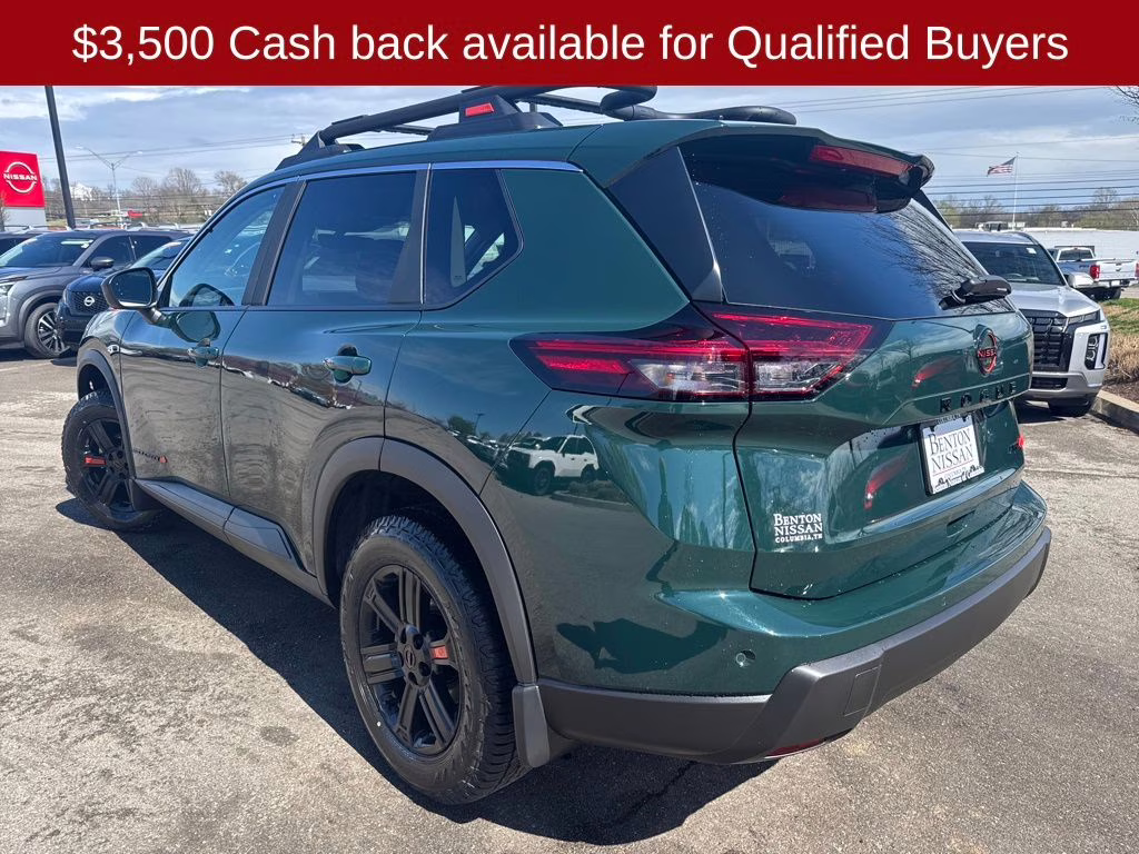 2026 Obsidian Green Nissan Rogue Rock Creek AWD SUV