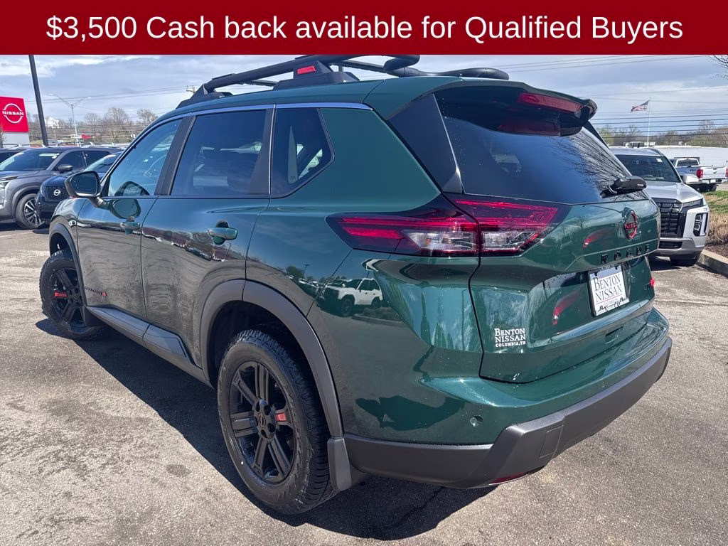 2026 Obsidian Green Nissan Rogue Rock Creek AWD SUV