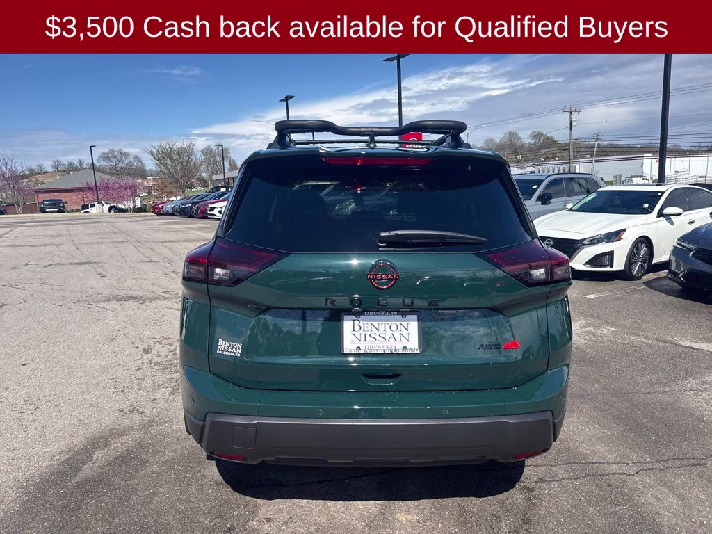 2026 Obsidian Green Nissan Rogue Rock Creek AWD SUV