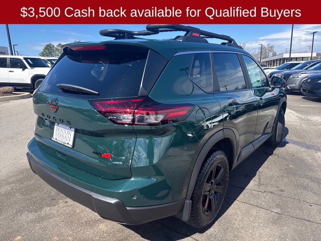 2026 Obsidian Green Nissan Rogue Rock Creek AWD SUV