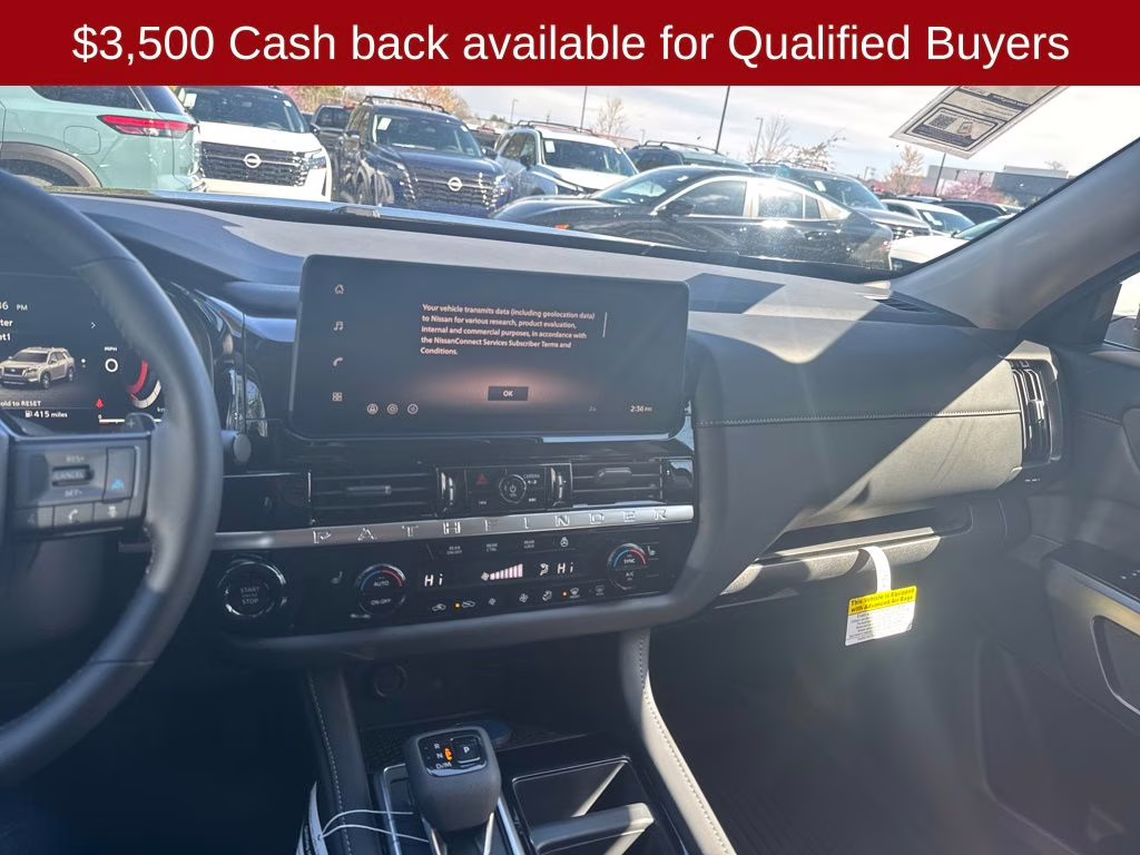 2026 Super Black Nissan Pathfinder SL 4X4 SUV