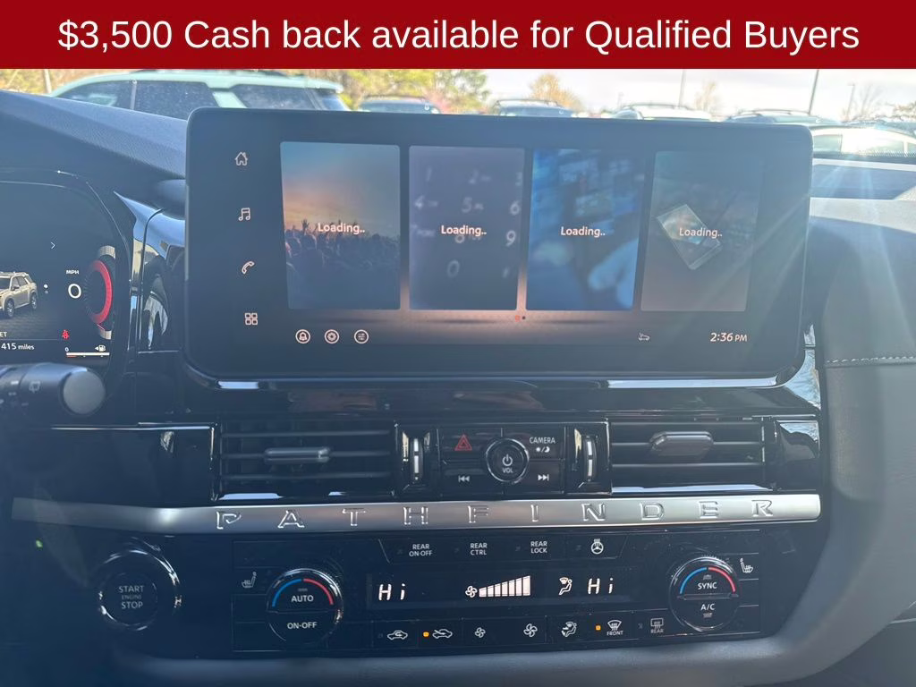 2026 Super Black Nissan Pathfinder SL 4X4 SUV